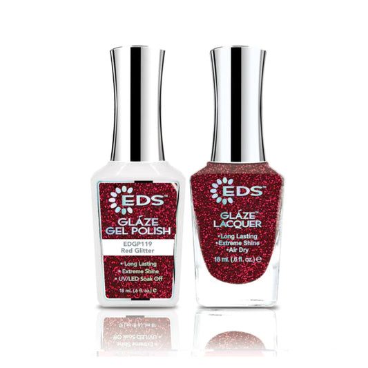 119 Red Glitter