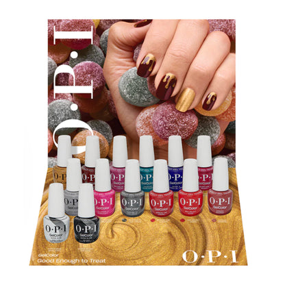 OPI "Good Enough To Treat Holiday 2025" Intelli Gel Collection (12 Colors) + Free Display + Free Sample