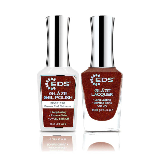 133 Brown Red Shimmer