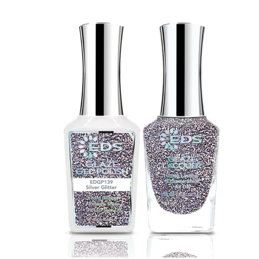 139 Silver Glitter