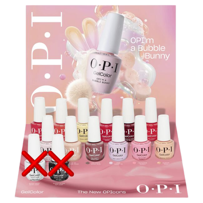 OPI "The New OPIcons 2026" Intelli Gel Collection (12 Colors) + Free Display + Free Sample