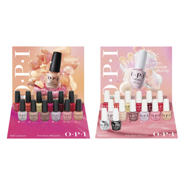 OPI "The New OPIcons 2026" Intelli Gel Collection (12 Colors) + Free Display + Free Sample