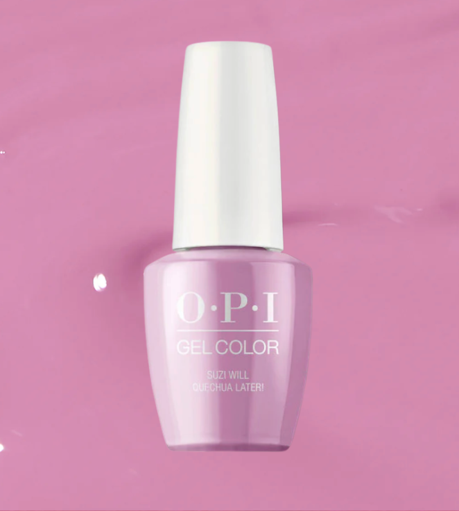 P31 OPI Gel - Suzi Will Quechua Later! #GCP31