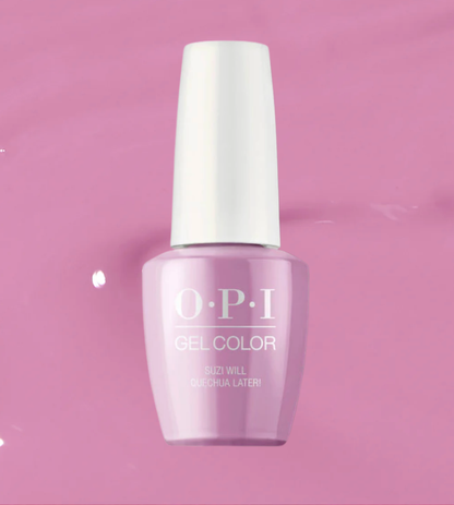 P31 OPI Gel - Suzi Will Quechua Later! #GCP31