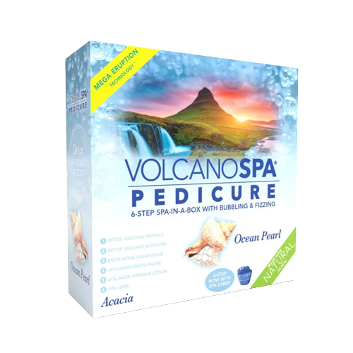 LA PALM VOLCANOSPA in a Box Pedicure Kit (5-6 Step)
