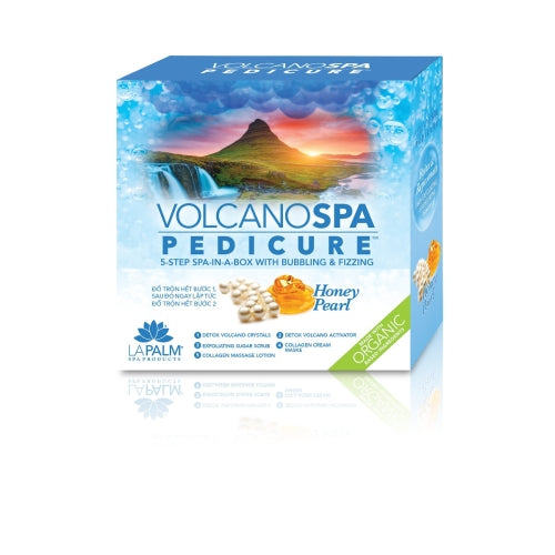 LA PALM VOLCANOSPA in a Box Pedicure Kit (5-6 Step)