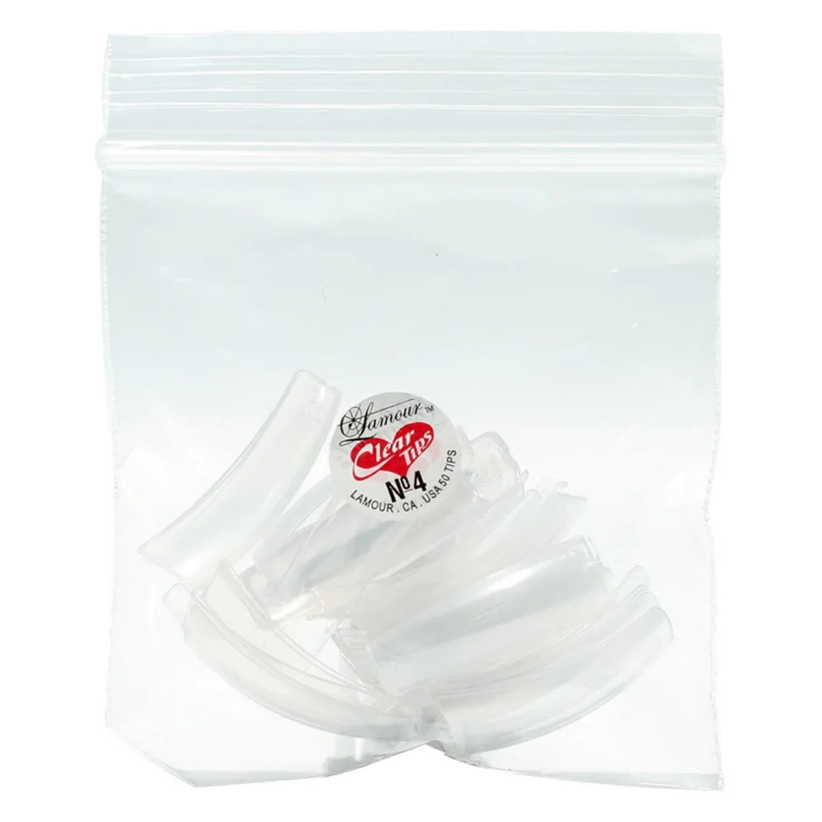 Lamour Clear Tips (0 to 10)