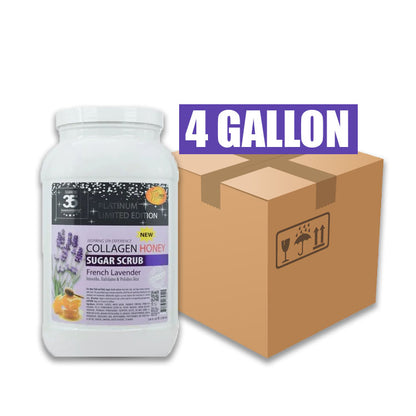 SPA REDI - Collagen Sugar French Lavender Sugar Body Scrub (4 Gallon/Case)