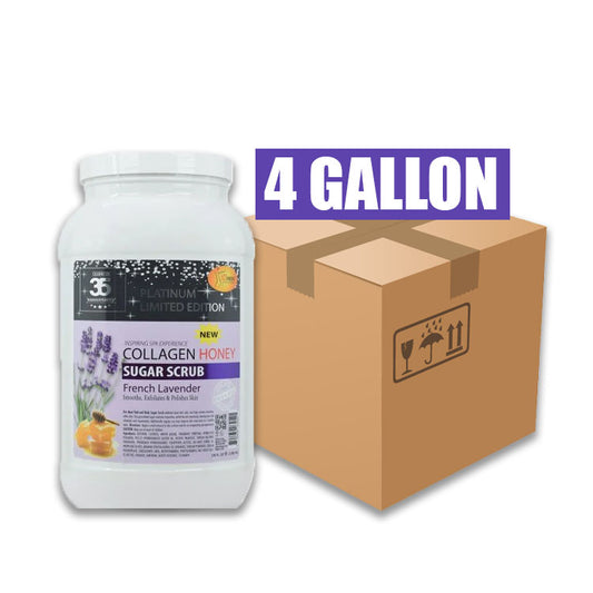 SPA REDI - Collagen Sugar French Lavender Sugar Body Scrub (4 Gallon/Case)