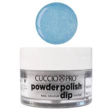 Cuccio Pro Dip Baby Blue Glitter #5562