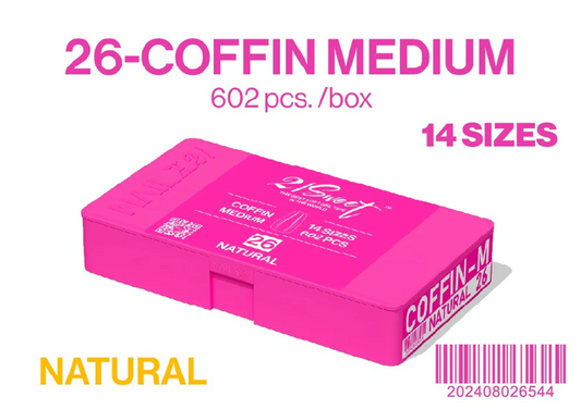 21Sweet - Soft Gel Tips - Coffin M