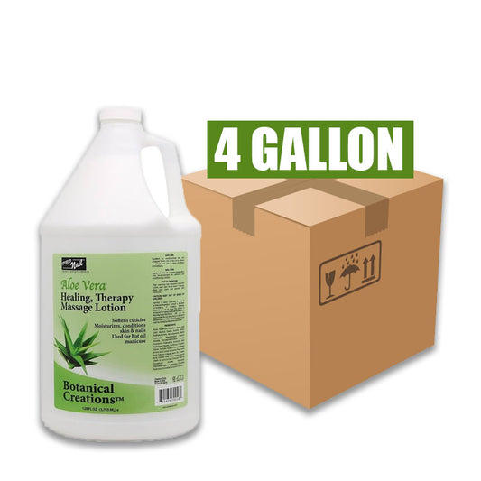 Pro Nail Aloe Vera Healing Therapy Massage Lotion (4 Gallon/Case)