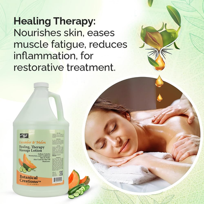 ProNail Cucumber & Melon Healing Therapy Massage Lotion (4 Gallon/Case)