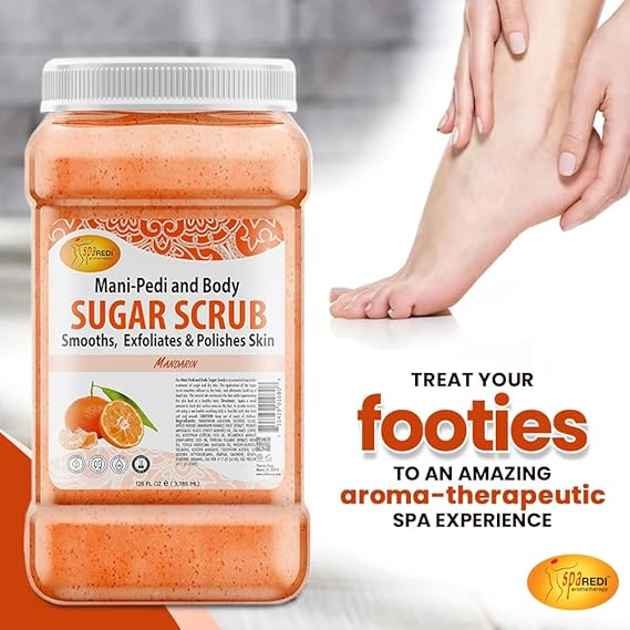 SPA REDI Mandarin Sugar Body Scrub (4 Gallon/Case)