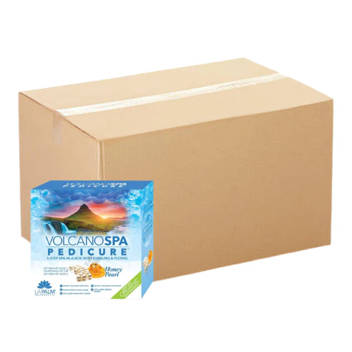 LA PALM Volcano Spa Pedicure 6 Steps (36 Kits/Case)
