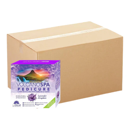 LA PALM Volcano Spa Pedicure 6 Steps (36 Kits/Case)