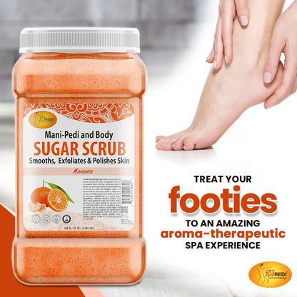 SPA REDI - Mandarin Sugar Scrub Glow (128oz)