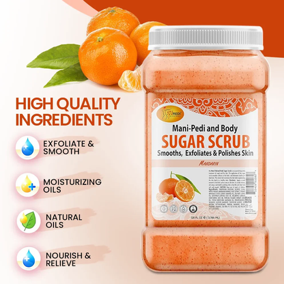 SPA REDI - Mandarin Sugar Scrub Glow (128oz)