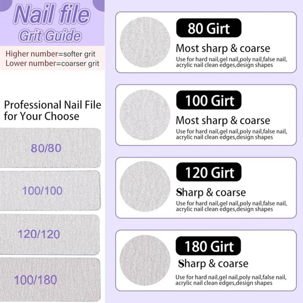 X Files - Mini File Korean Sandpaper (50pcs)