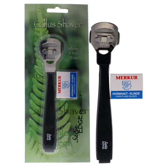 Satin Edge Callus Shaver + 10 Replacement Blades