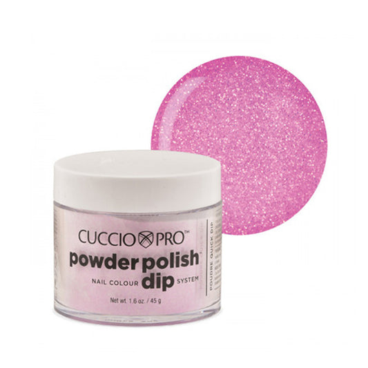 Cuccio Pro Dipping Powder #5563 Baby Pink Glitter