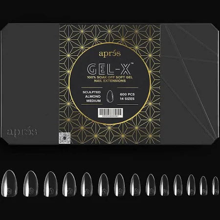 Apres gel-x Soft Gel Tips Almond XL