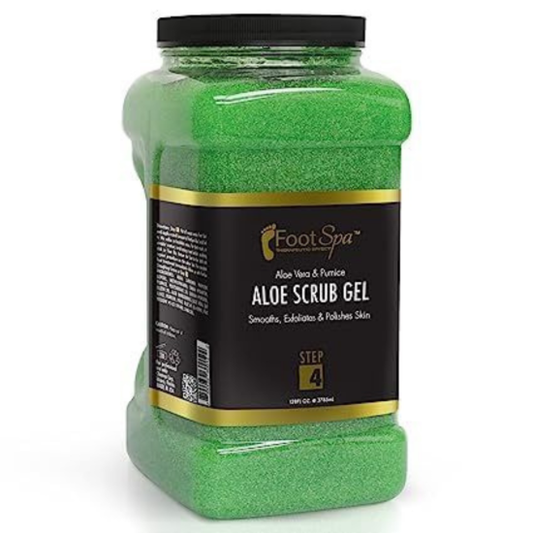 Foot Spa Step 4 - Aloe Vera & Pumice Scrub Gel (Gallon)