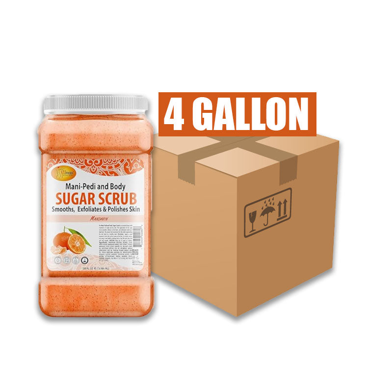 SPA REDI Mandarin Sugar Body Scrub (4 Gallon/Case)