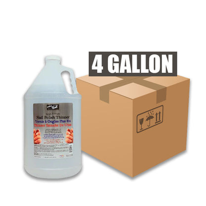 Pro Nail - Nail Polish Thinner (4 Gallon/Case)