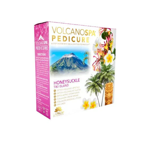 LA PALM VOLCANOSPA in a Box Pedicure Kit (5-6 Step)